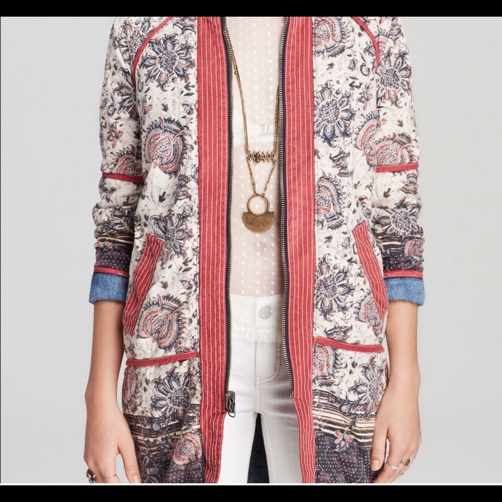 Free people paisley jacket